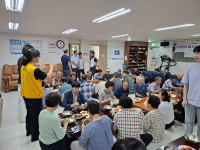 북구 염포동 여성자원봉사회, 어르신 짜장밥 대접