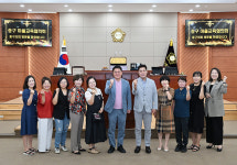중구의장 아이들 교육적 성장 돕기위해 최선
