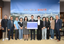 시니어벤처협회 울산지회-울산북구가족센터, 북정경로식당에 쌀 나눔