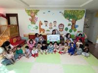 푸르지오 어린이집, 아나바다 수익금 기부