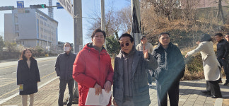 김대영 남구의원, 수암동 보행환경 개선 현장점검