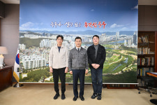 중구청장-소상공인연합회 청년위원회 환담