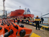 울산해경, HD현대重 방제대응 현장컨설팅