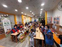 도산노인복지관, 어린이집 봉사