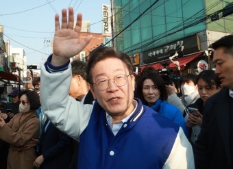 이재명, 정권심판벨트 공략..용산서 