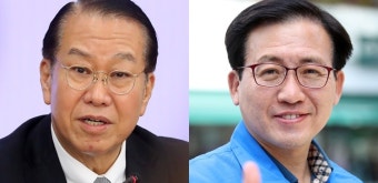 '尹정권 심장부' 용산, 권영세 38.1% 강태웅 42%