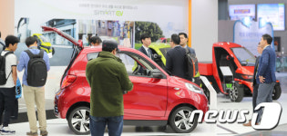 전기차 천국 제주서 열린 전기차엑스포