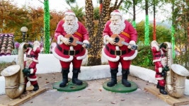 청도 산타마을 빛축제