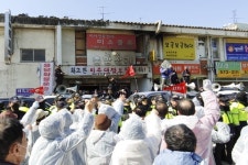 [포토] 개포주공1단지 조합-전철연 갈등