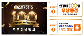 성신여대 안경점 으뜸50안경 성신여대점 9월18일 오픈