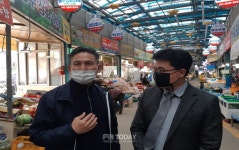 [지역경제] 장대교 광주·전남중기청장, 남광주시장·해뜨는시장에서 현장의 목소리 청취