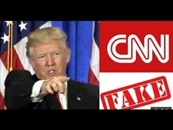 트럼프, CNN 명예훼손으로 제소 