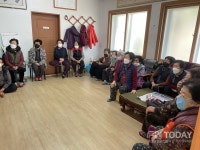 창원중부경찰서, 대동황토방아파트경로당  찾아가는 어르신 교통안전 교육 실시
