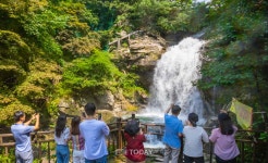 [포토] 전남 구례군 산동면 수락폭포