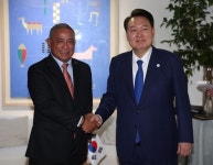 윤석열 대통령, 유엔총회 계기 벨리즈 총리와  정상회담 개최