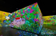 빛의 벙커, 새 기획전시 이왈종, 중도의 섬 제주展 개막