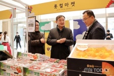 이병노 담양군수, 설맞이 지역 농특산물 홍보 앞장 