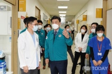 방세환 광주시장, 참조은병원 방문해 의료진 격려 및 현황 점검