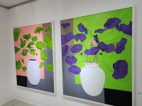 김민 개인전 향원익청에 색을 더하다 G&J 갤러리 인사 아트 센터