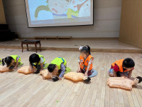 부천 옥길유치원, 국민안전원과 몸으로 배우는 안전 어린이안전교육 실시