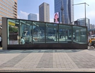 이새날 서울시의원, 신사역 7번 출구 캐노피 설치 완료… 시민 편의와 안전 강화 기대