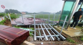 영암군, 데크공사 현장 총체적 관리 부실 드러나