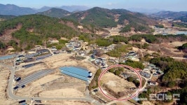 진주시 사곡마을 승마장 건설에 주민, 업체 갈등 계속