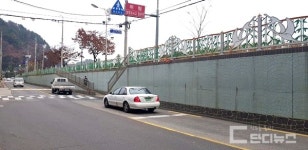 진주시, 남강제방 옹벽 낮추기 위해 노력