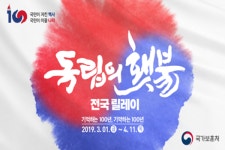 독립의 횃불 전국 릴레이 진주지역에서 3월17일 진행