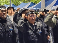 [7보]진주 CU 물류센터 노동자 사망 참변…경찰 무리한 대응 비판 확산