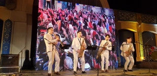 주이집트한국문화원, 한국 색소폰 4중주 초청 야외음악회