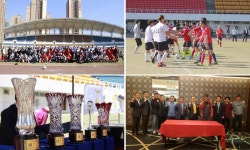 중국 혜주시서 재중대한축구협회 광동성연합회장배 축구대회