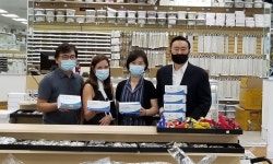 시카고 한인업체, 덴탈마스크 4천장 기증