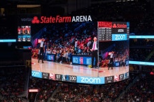 [SR경제&라이프] 삼성전자, 미국 NBA 경기장 최초 초대형 360도 LED 스크린 설치