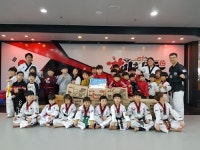 [SR사회공헌] 양주시 한국‧한미 태권도장 원생 이웃돕기 사랑의 라면 기탁