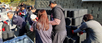 [SR사회공헌] 남양주시 수동면 천지우 축구회 사랑의 연탄 나르기 봉사