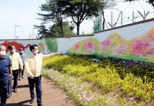 [지자체의 SR] 최종환 파주시장, 조리읍·월롱면 마을정원 방문