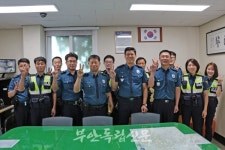 부안경찰서장, 만점치안 확보 경찰 현장 방문 격려