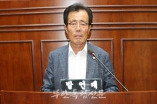오장환 의원, 5분 자유발언 통해 백산 평교 사거리 회전교차 설치 필요 주장