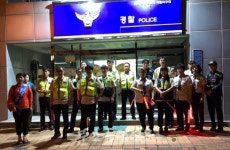 부안서 서림지구대, 민경합동 범죄예방순찰 실시