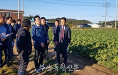 농림부 차관 부안 방문…권 군수, 새만금 해창석산지구 신속 개발 요청