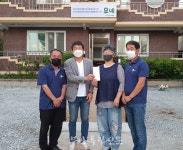 정비사 단체 카포스 부안지회,  발달장애인 시설 모네에 100만 원 후원해