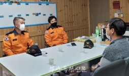 부안소방서장, 겨울철 요양병원 화재예방 현장 지도 방문