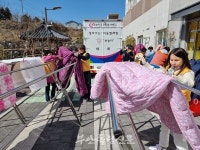 부안군자원봉사센터, 부안실버복지관 찾아 이동 세탁 진행