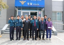 이승명 부안경찰서장, 위도파출소 방문