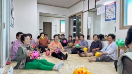 동진면 지역사회보장협의체, 웃음치료 힐링 프로그램 진행