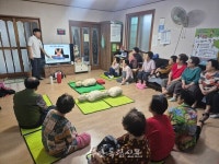 부안군, 경로당 주민 대상 심폐소생술 등 응급처치 교육 마련