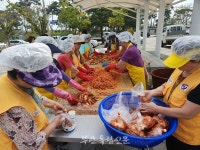 계화면 적십자봉사회, 추석맞이 김치 나눔 봉사 실천