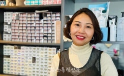 [다문화 기자가 간다] 다문화여성 창업의 롤모델… 바이솔 헤어 디자이너 바이자웬