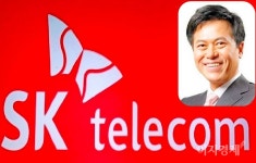 박정호 SKT 사장·구현모 KT 사장·황현식 LG유플 사장 싱글벙글 쭉∼